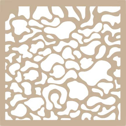 Pool Water 6x6 Stencil