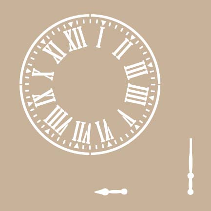 Timeless 6x6 Stencil