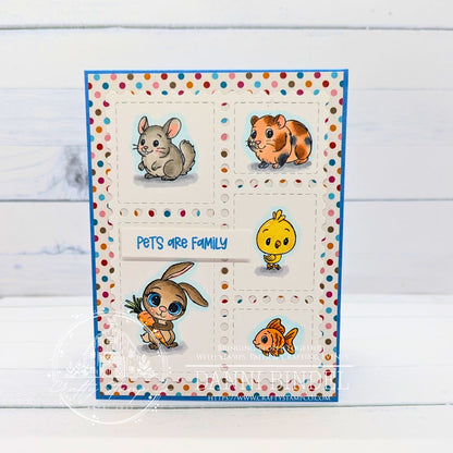 Pets are Family 4x6 Stamp Set