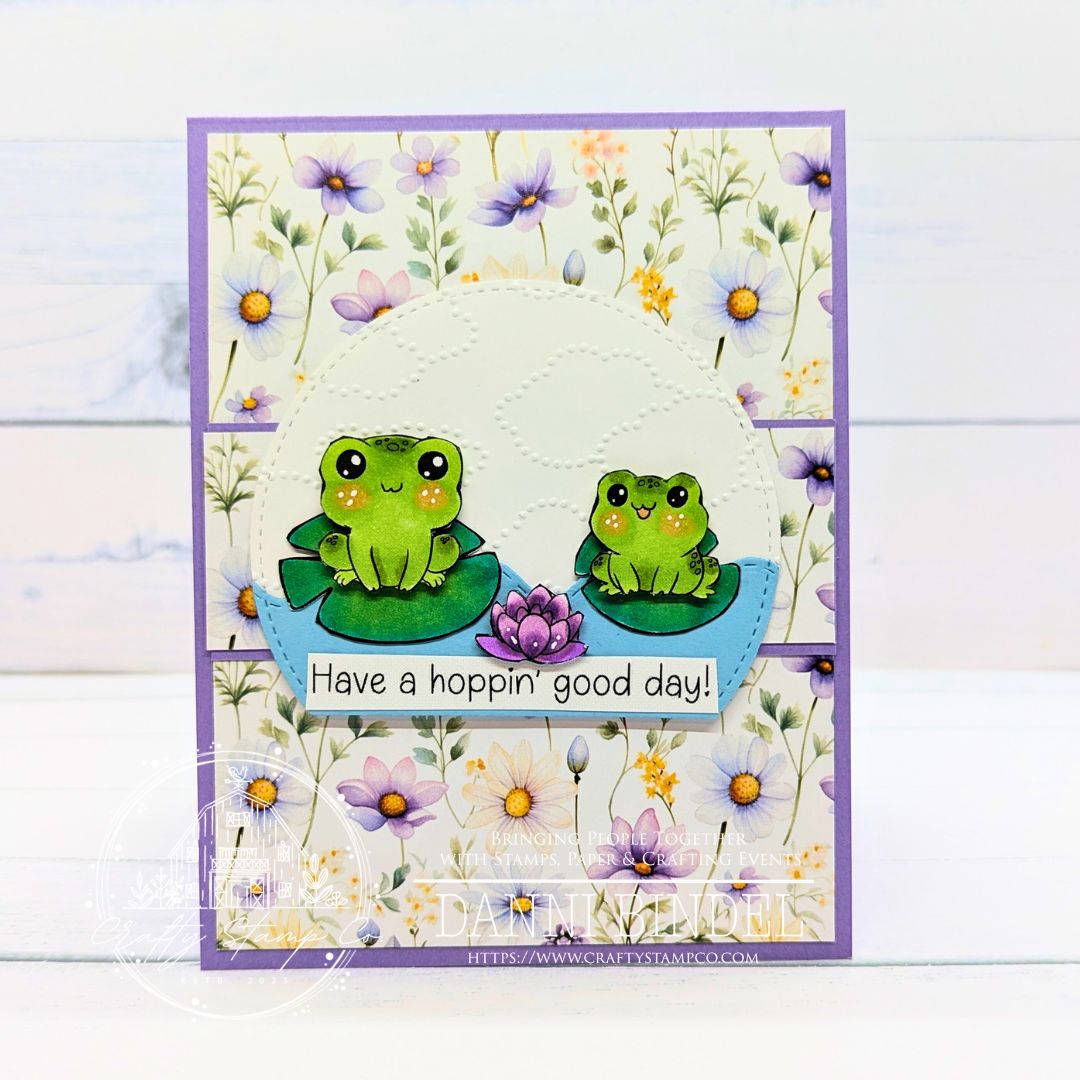 Froggy Quotes 4x6 Stamp Set