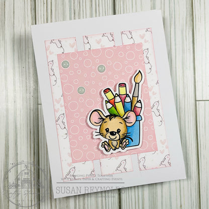 Crafty Mice 4x6 Stamp Set