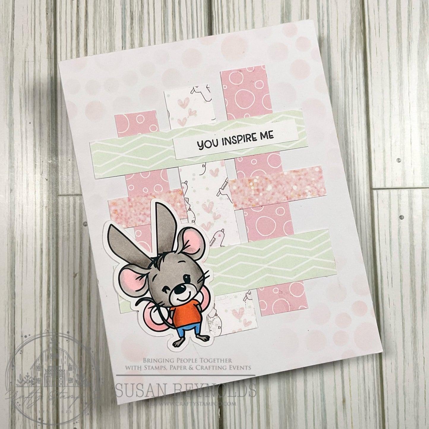 Crafty Mice 4x6 Stamp Set