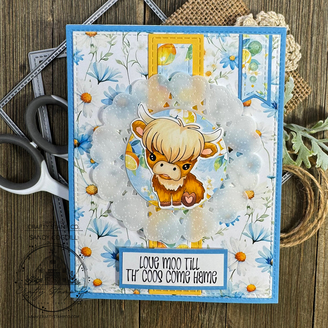 Heilan Coos 4x6 Stamp Set