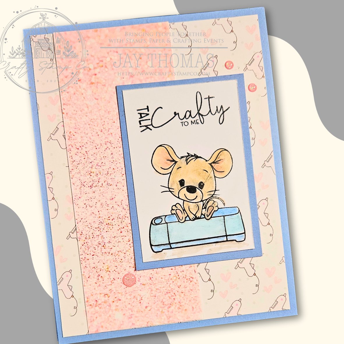 Crafty Mice 4x6 Stamp Set
