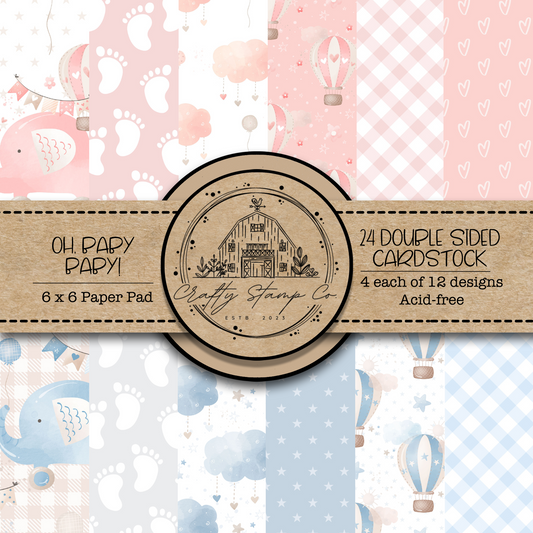 Oh Baby, Baby! 6x6 Pattern Paper Pad