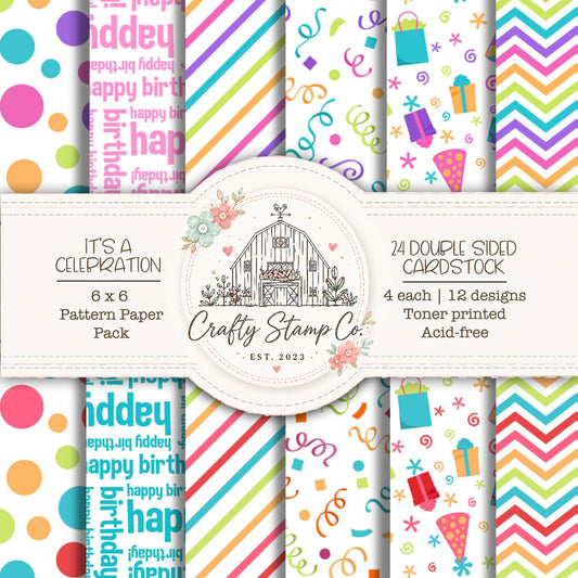 It's a Celebration 6x6 Pattern Paper Pack