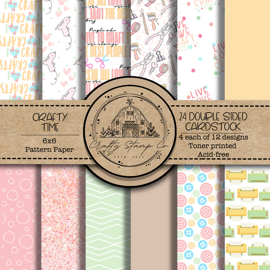 Crafty Time 6x6 Pattern Paper