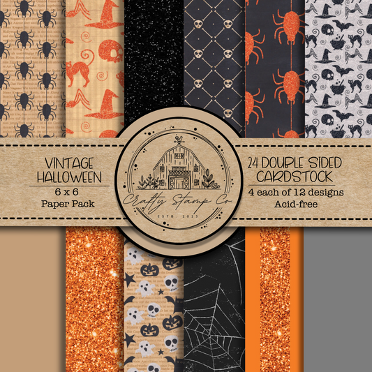 Vintage Halloween 6 x 6 Paper Pack