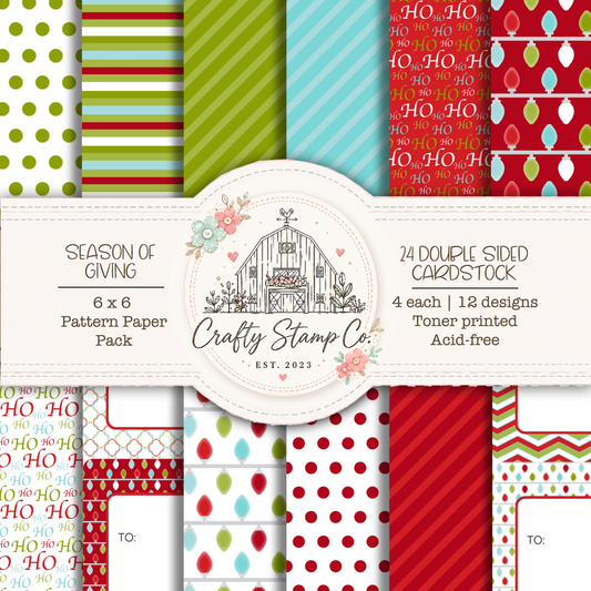 Season of Giving 6x6 Pattern Paper
