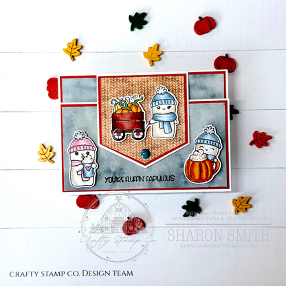 Mallow Marsha - It's Fall 4x6 Stamp Set