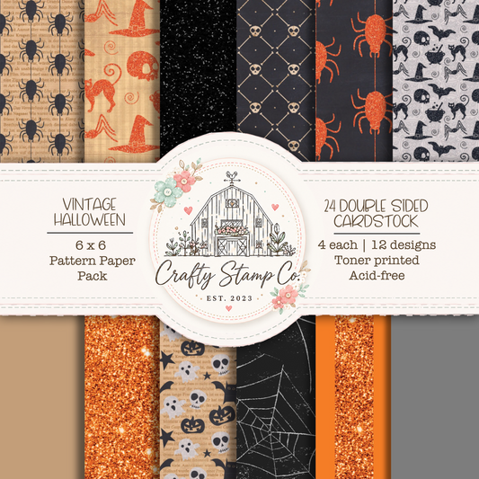 Vintage Halloween 6 x 6 Paper Pack