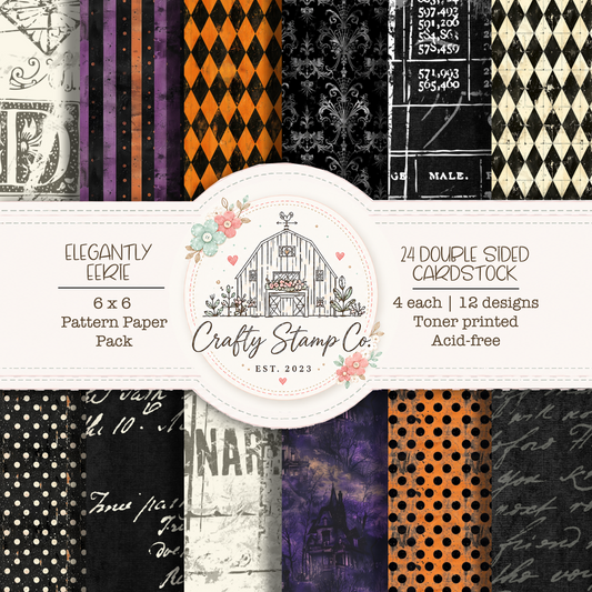 Elegantly Eerie 6x6 Pattern Paper