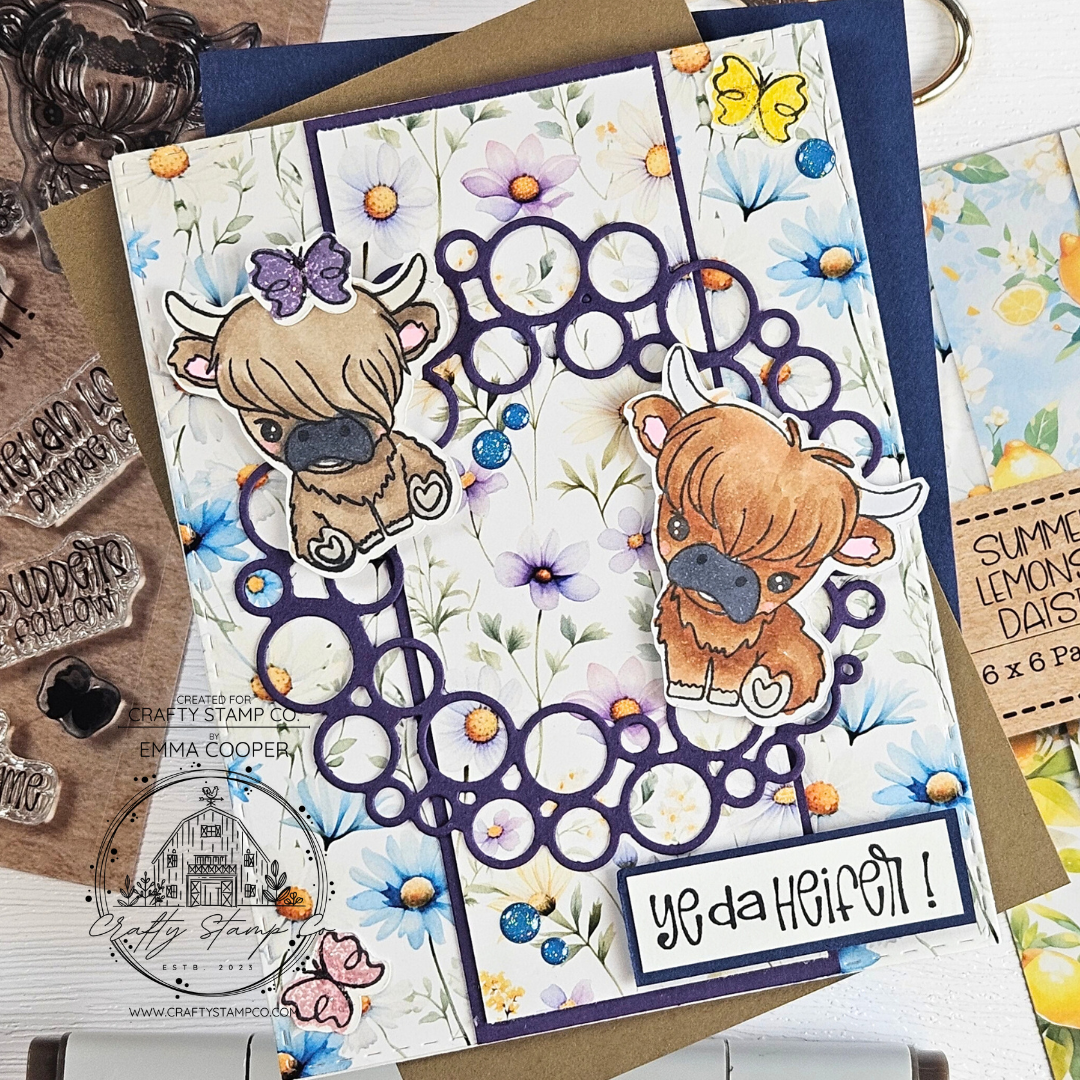 Heilan Coos 4x6 Stamp Set