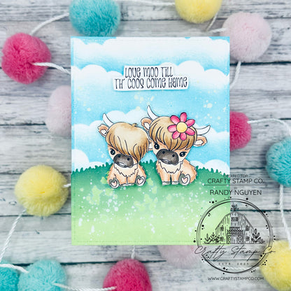 Heilan Coos 4x6 Stamp Set