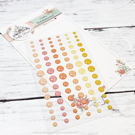 Sunset Sorbet Crafty Dots