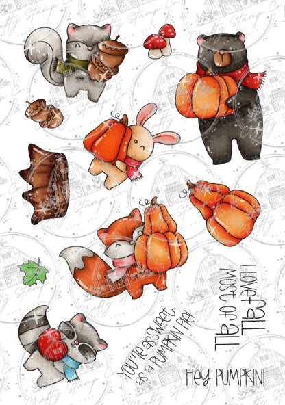 Fall Pumpkin Patch Critters